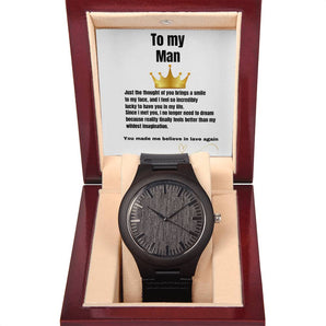 Wooden Watch + MC (NO ENGRAVING)