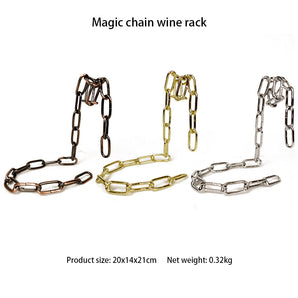 Magic Chain Wine Rack