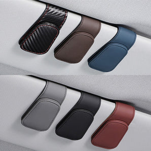 Universal Car Auto Sun Visor Glasses Box Sunglasses Clip Card Car Accessories